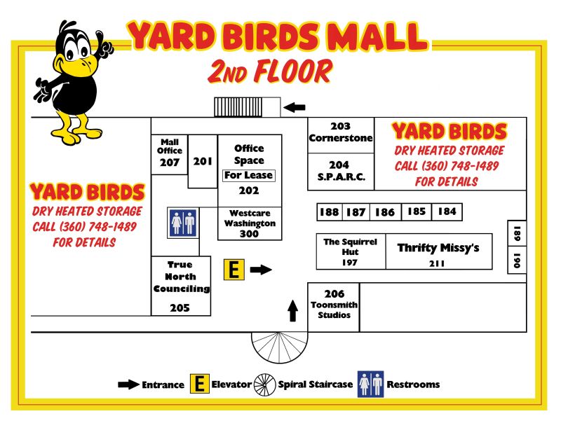 yard birds mall